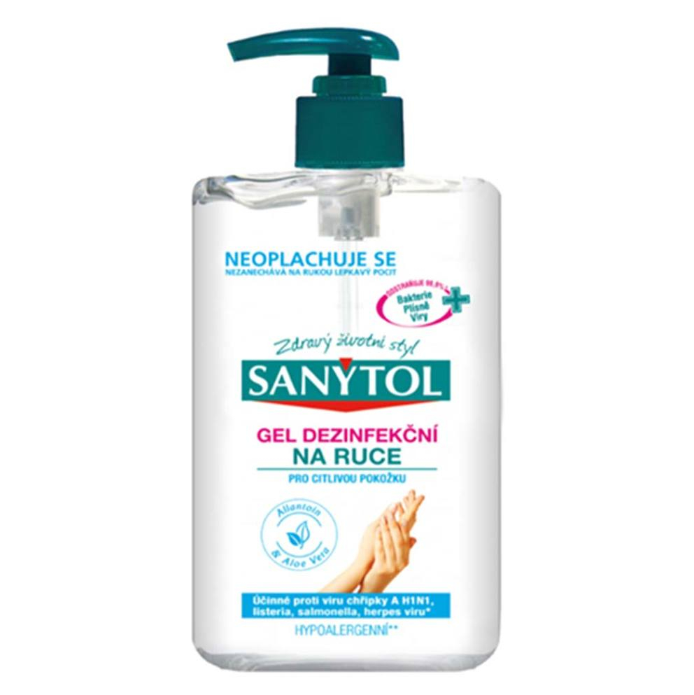 Levně SANYTOL Dezinfekční gel na ruce Sensitive 250 ml