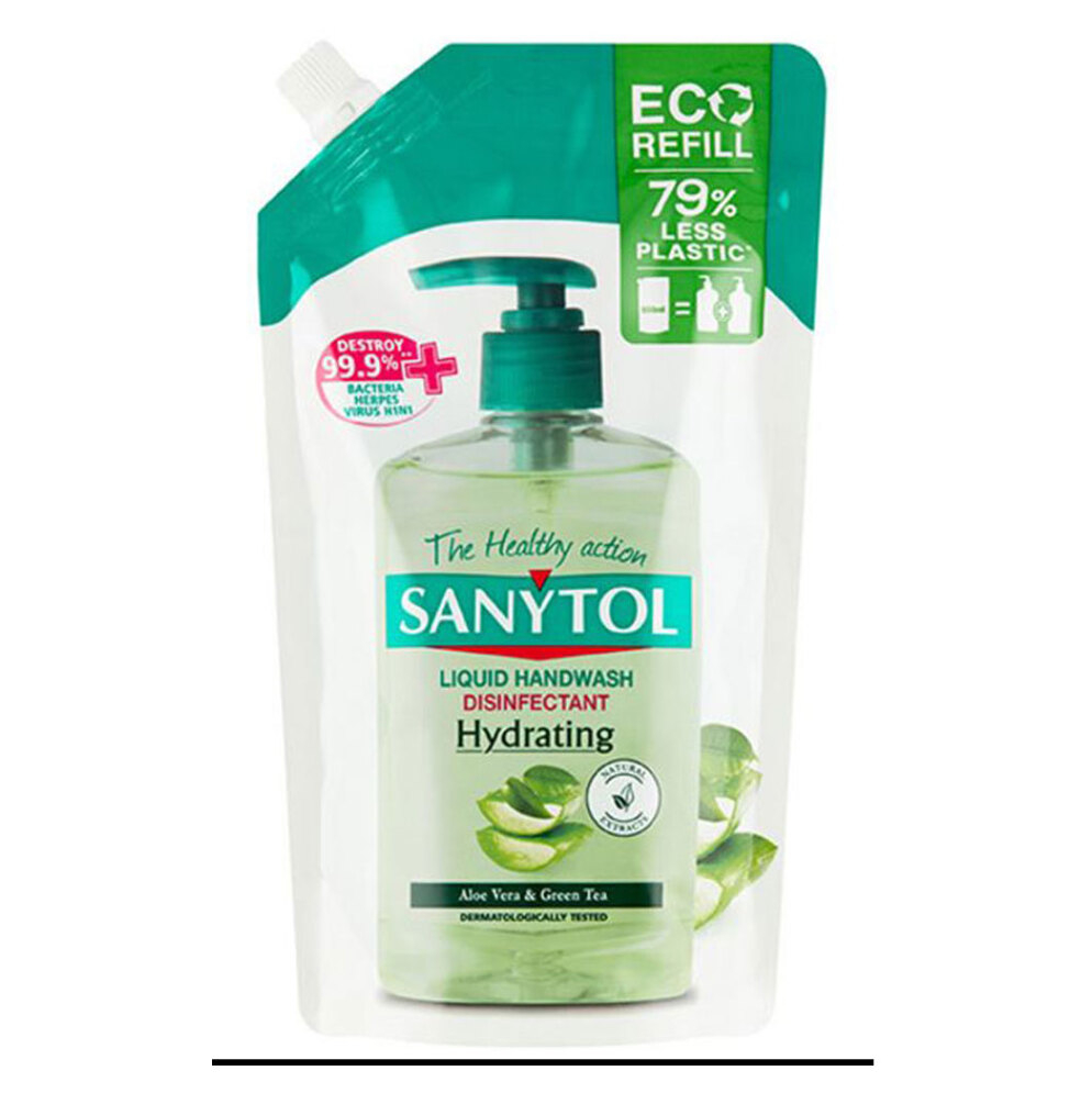 E-shop SANYTOL Dezinfekční mýdlo hydratující náhradní náplň DOYPACK 500 ml