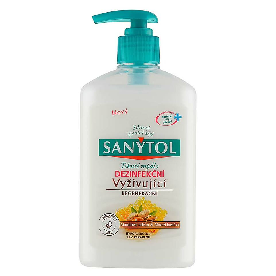 E-shop SANYTOL Dezinfekční mýdlo vyživující 250 ml