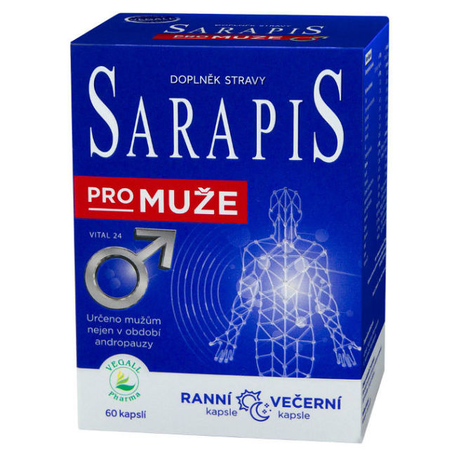 E-shop SARAPIS Pro muže 60 kapslí