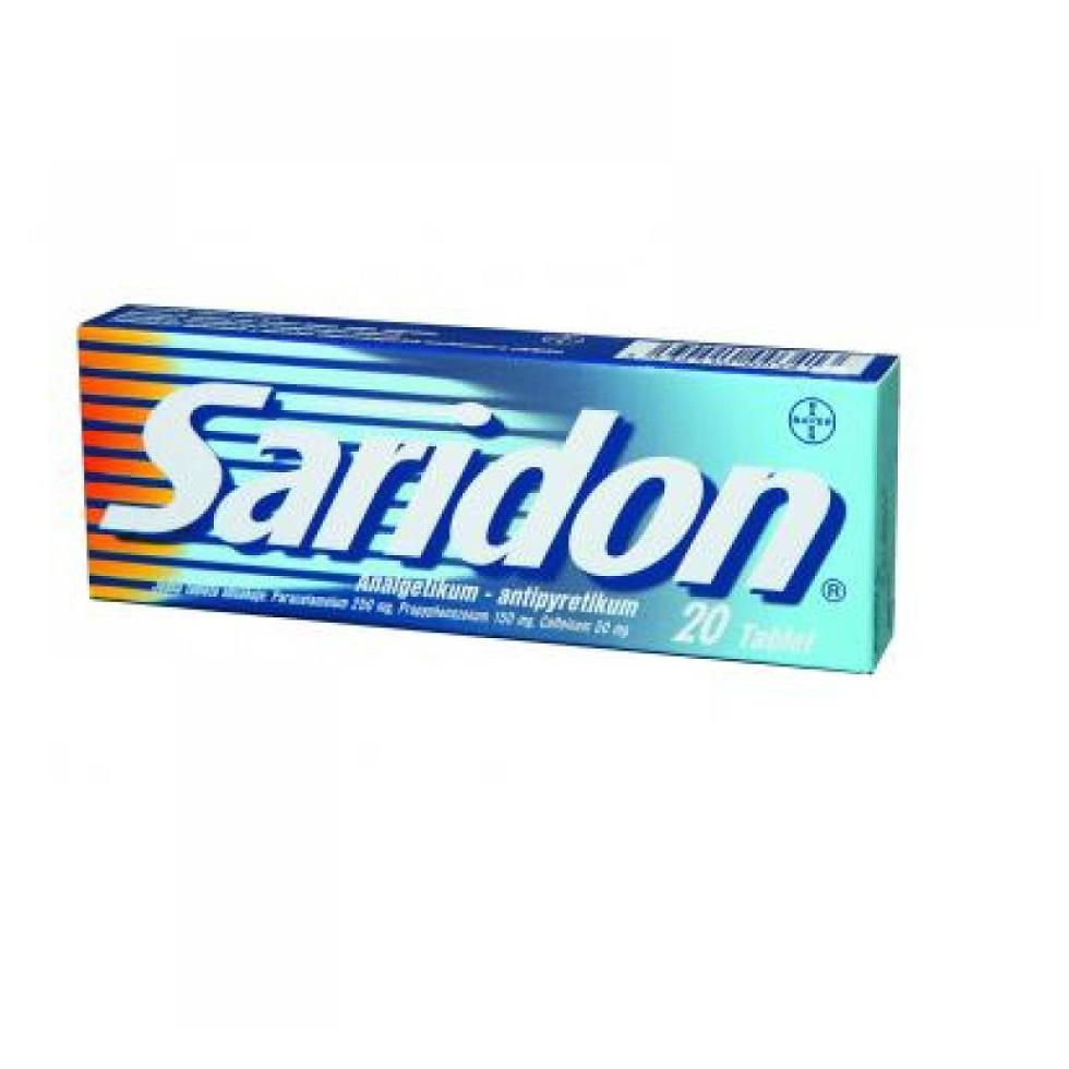 Levně SARIDON 20 tablet