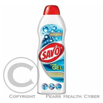 SAVO glanc extra jemný gel 500ml (Zdravotnická dezinfekce)