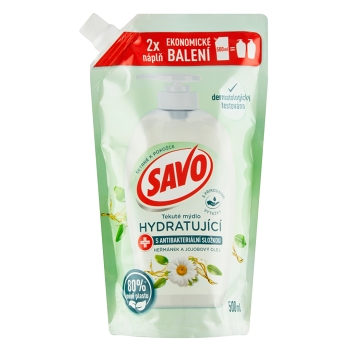 SAVO Tekuté mýdlo náhradní náplň Heřmánek & Jojobový olej 500 ml