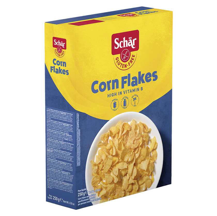 Levně SCHÄR Corn Flakes kukuřičné lupínky bez lepku 250 g