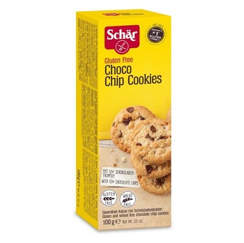 SCHÄR Choco Chip Cookie Sušenky bez lepku 100 g