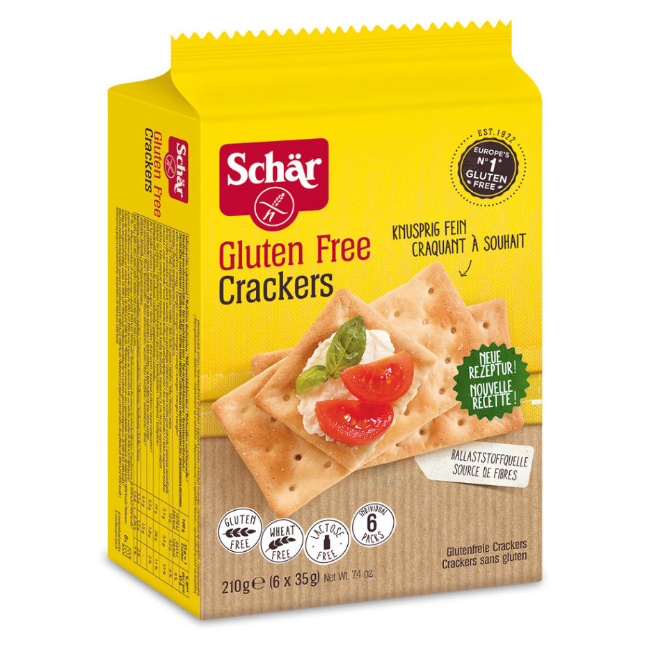 E-shop SCHÄR Crackers bezlepkové krekry 210 g