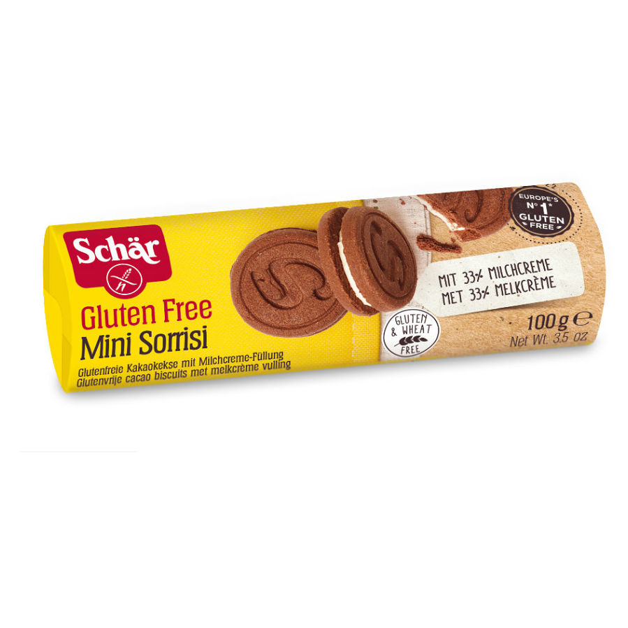 SCHÄR Mini Sorrisi bezlepkové sušenky 100 g
