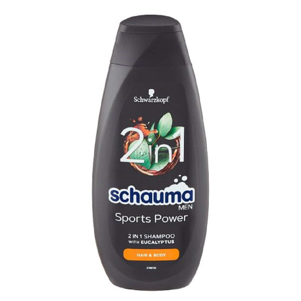 Levně SCHAUMA Men Sports Power Šampon 400 ml