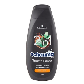 SCHAUMA Men Sports Power Šampon 400 ml