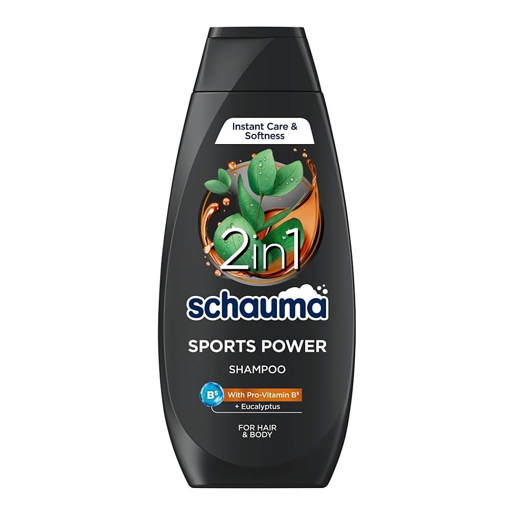SCHAUMA Men Sports Power Šampon 400 ml
