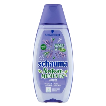 SCHAUMA Nature Moments Šampon na vlasy Levander 400 ml