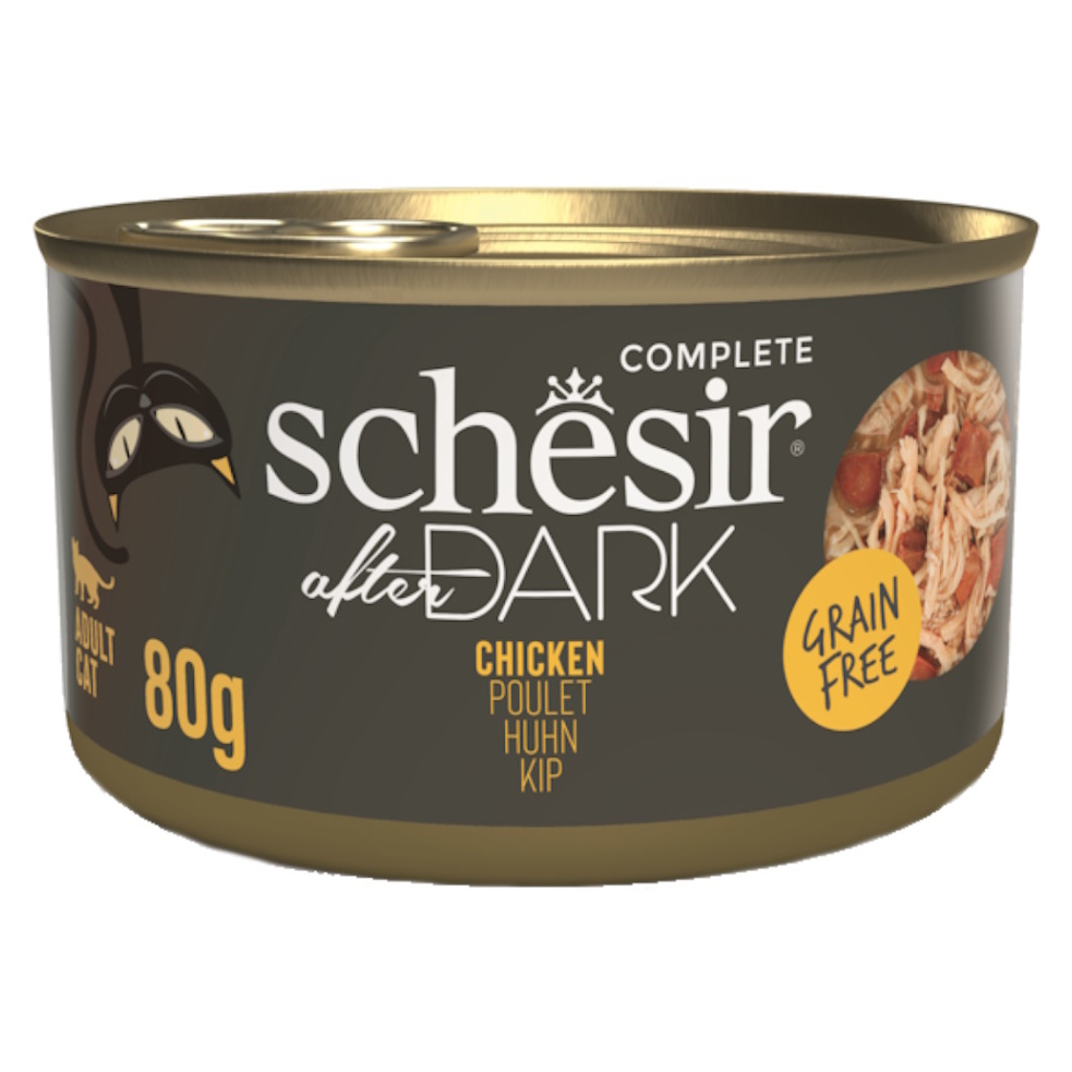 E-shop SCHESIR After Dark Wholefood konzerva pro kočky kuře 80 g