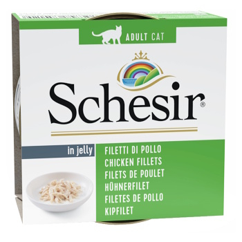 SCHESIR Konzerva pro kočky kuře 70 g (Konzervy pro kočky)