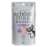 SCHESIR Special Mousse Light kapsička pro kočky kuře 70 g