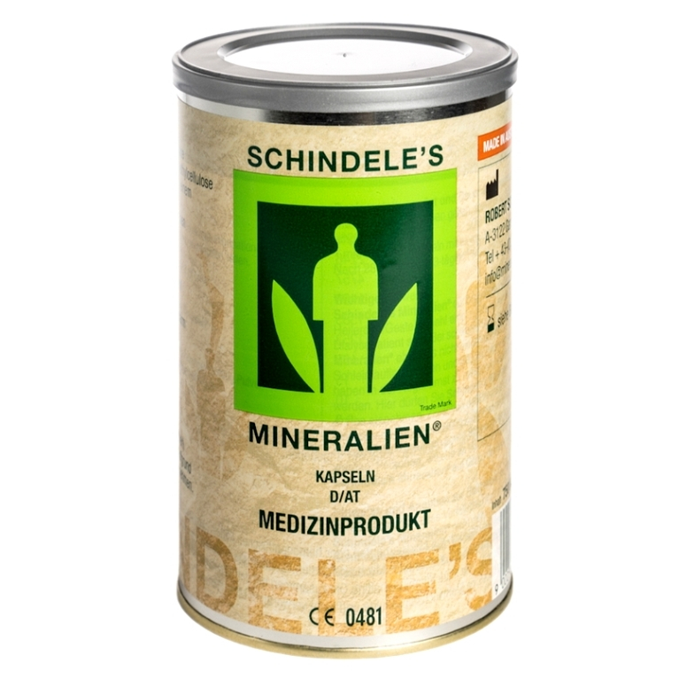 SCHINDELEHO MINERÁLY 390g 500 kapslí