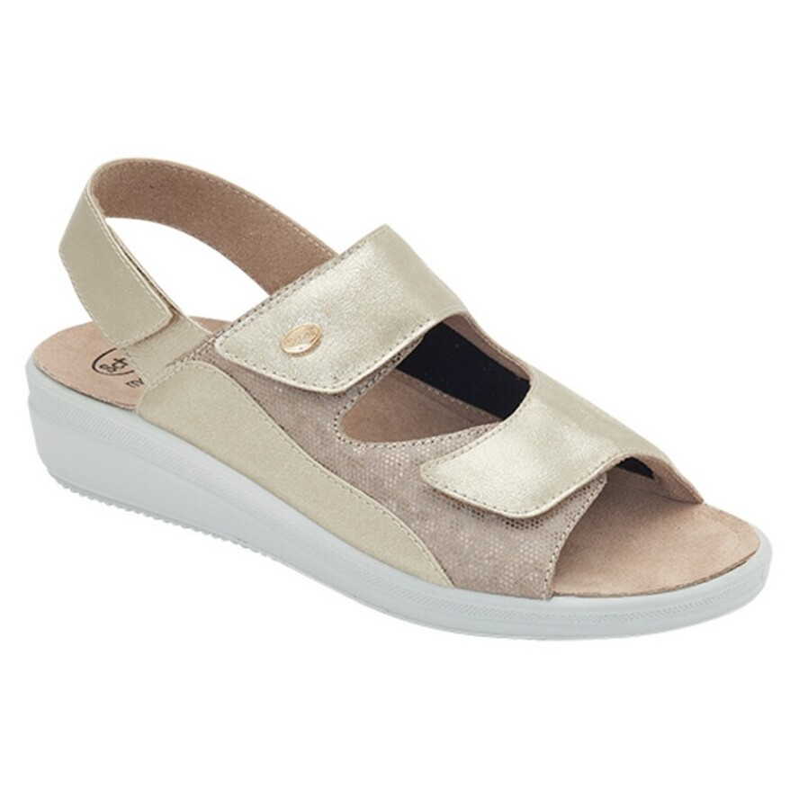 E-shop SCHOLL Antonia elastic B/S dámské sandále platinové, Velikost obuvi: 39