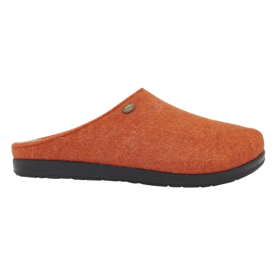 Levně SCHOLL Elisa dámská domácí obuv oranžová 1 pár, Velikost obuvi: 37