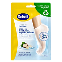 SCHOLL Expert Care Vyživující maska na nohy s makadamovým olejem 1 pár