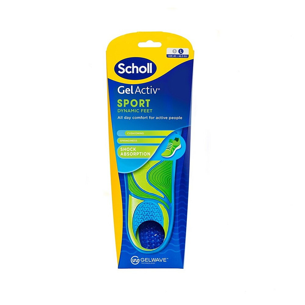 SCHOLL GelActiv sport gelové vložky L 1 pár