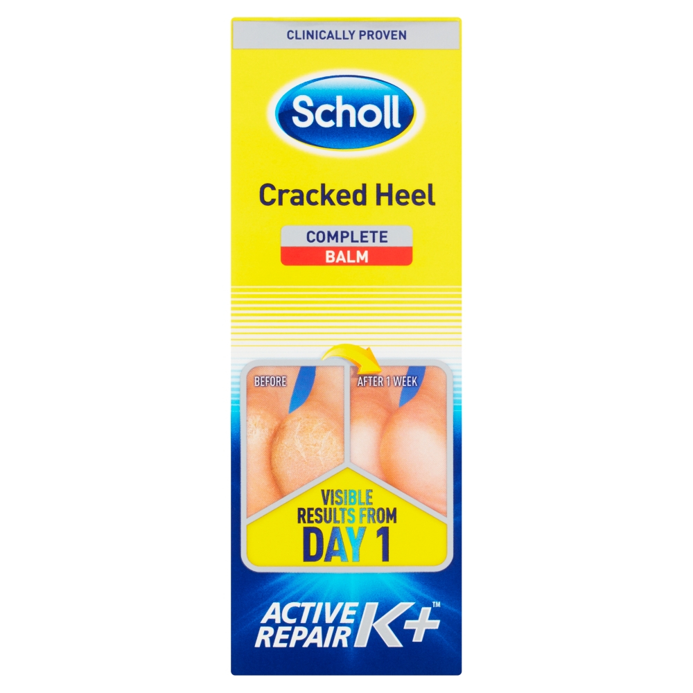 Scholl krém na rozpraskané paty s keratinem 60 ml