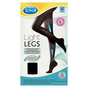 SCHOLL Light Legs Kompresní punčochové kalhoty Black L 60 DEN