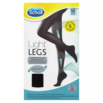 SCHOLL Light Legs Kompresní punčochové kalhoty Black S 60 DEN