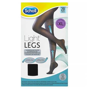 SCHOLL Light Legs Kompresní punčochové kalhoty Black XL 20 DEN
