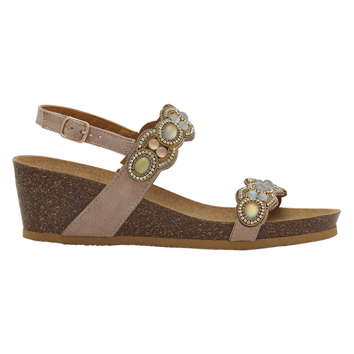 Levně SCHOLL Ortiga dámské sandále béžové 1 pár, Velikost obuvi: 37