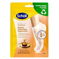 SCHOLL PediMask vyživující maska na chodidla s bambuckým máslem 1 pár