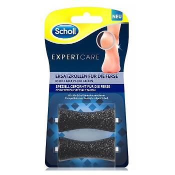 SCHOLL VS Rotační hlavice na popraskané paty 2 ks (Elektrické pilníky a brusky na nehty)