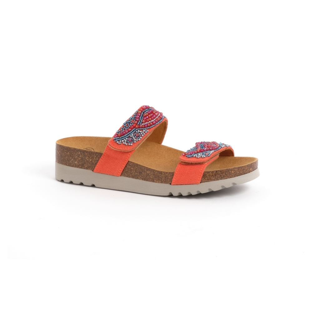 E-shop SCHOLL Zafirah dámské pantofle oranžové 1 pár, Velikost obuvi: 37