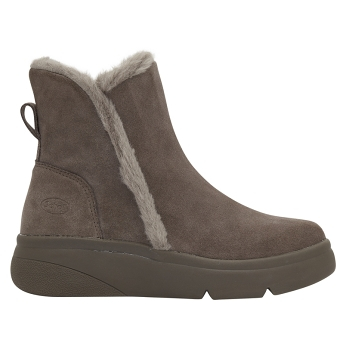 SCHOLL Zermatt zip dámská obuv tmavě hnědá, Velikost obuvi: 39 (Dámská ortopedická obuv)