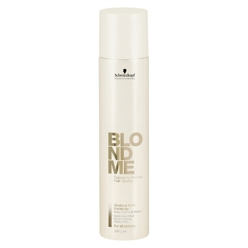 Schwarzkopf Blond Me Glorious Hold Hairspray  300ml Zářivý sprej pro flexibilní fixaci