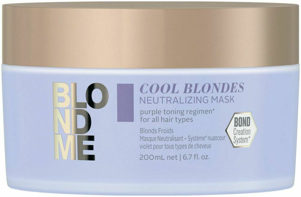 Levně SCHWARZKOPF Professional Vlasová maska Blondme Cool Blondes 200 ml