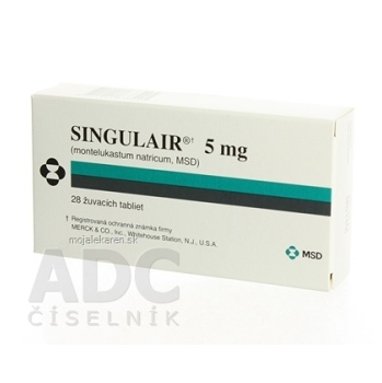 SINGULAIR 5 JUNIOR  28X5MG Žvýkací tablety