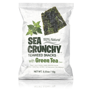 ALLNATURE Sea crunchy snack se zeleným čajem 10 g