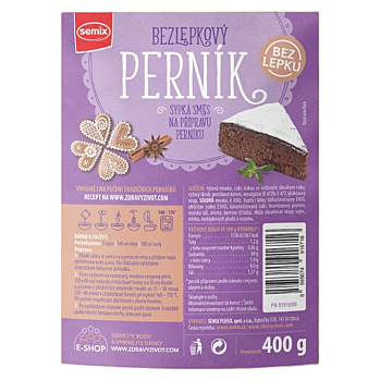SEMIX Bezlepkový perník 400 g (Bezlepkové směsi na chléb)