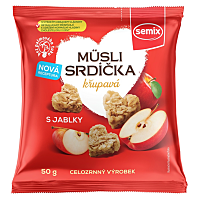 SEMIX Müsli srdíčka s jablky 50 g