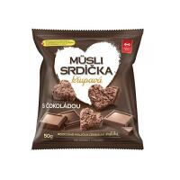 SEMIX Müsli srdíčka křupavá s čokoládou 50 g