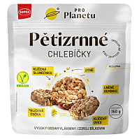 SEMIX Pro planetu pětizrnné chlebíčky 150 g