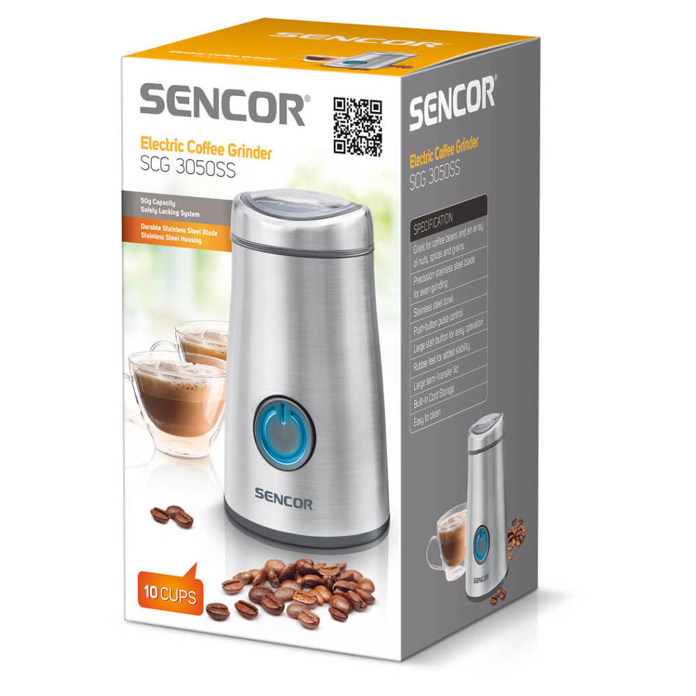 Levně SENCOR SCG 3050SS kávomlýnek