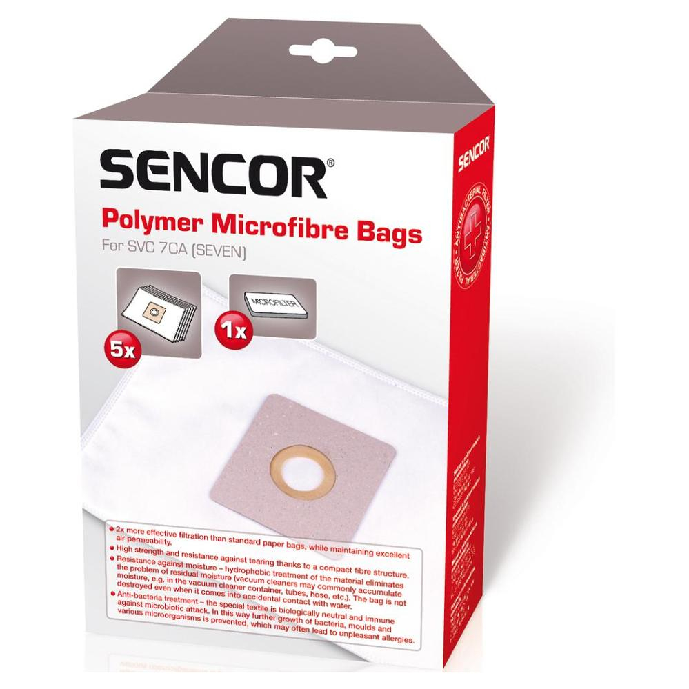 E-shop SENCOR Micro sáčky do vysavače SVC 7CA 5 kusů