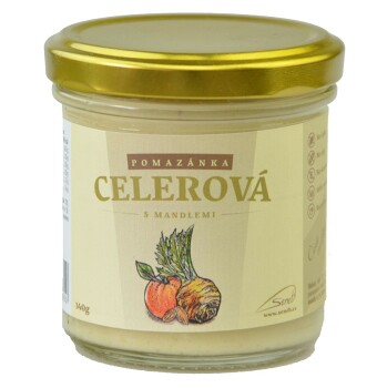 SENEB Celerová pomazánka s mandlemi 140 g () - Jednodruhové