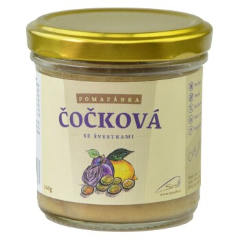 SENEB Čočková pomazánka se švestkami 140 g () - Jednodruhové