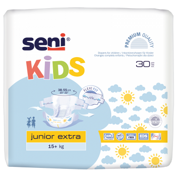 SENI Kids junior Extra Plenkové kalhotky 15+ 30 kusů