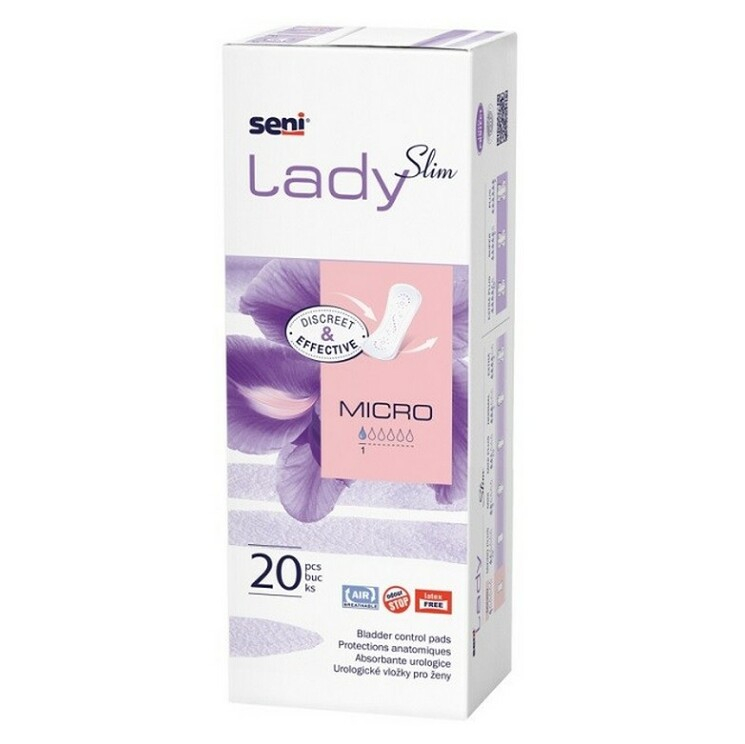 E-shop SENI Lady slim micro inkontinenční vložky 20ks