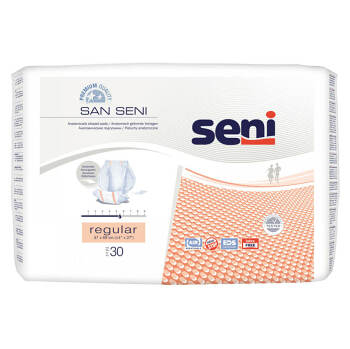 SENI San regular inkontinenční vložné pleny 30 kusů