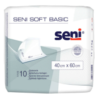 SENI Soft basic absorpční podložky 60 x 40 cm 10 kusů SENI Soft basic absorpční podložky 60 x 40 cm 10 kusů
