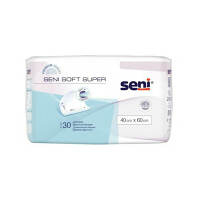 SENI Soft super absorpční podložky 2 kapky 60 x 40 cm 30 kusů