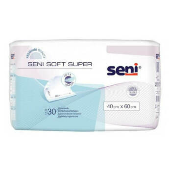 SENI Soft super absorpční podložky 2 kapky 60 x 40 cm 30 kusů